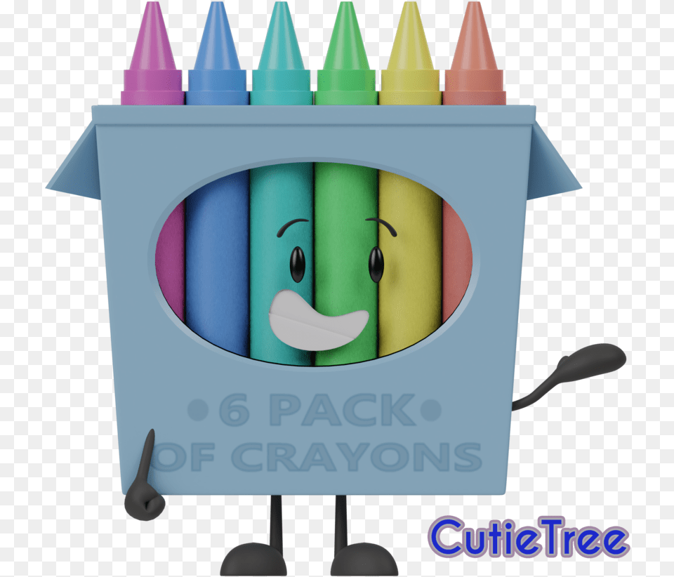 Crayons Open Box Picture Object Show, Birthday Cake, Cake, Cream, Dessert Png Image