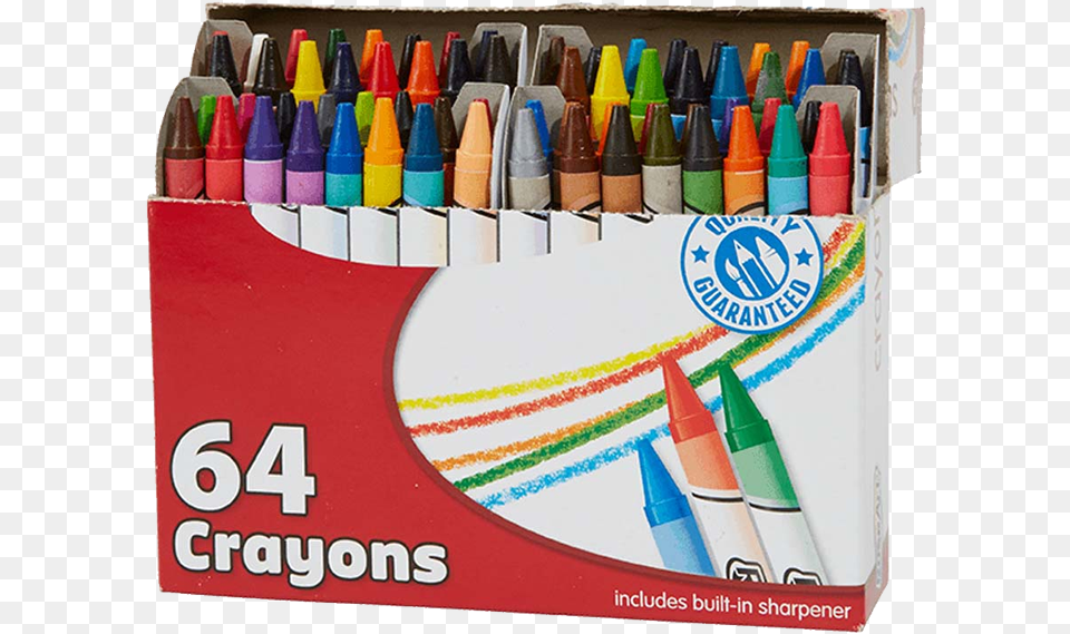 Crayons Transparent Box 72 Roseart Pencil Crayons, Crayon Free Png