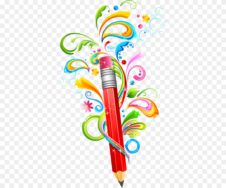 Crayonsecolescrapcouleurs Kg School Art, Graphics, Floral Design, Pattern, Pencil Free Png