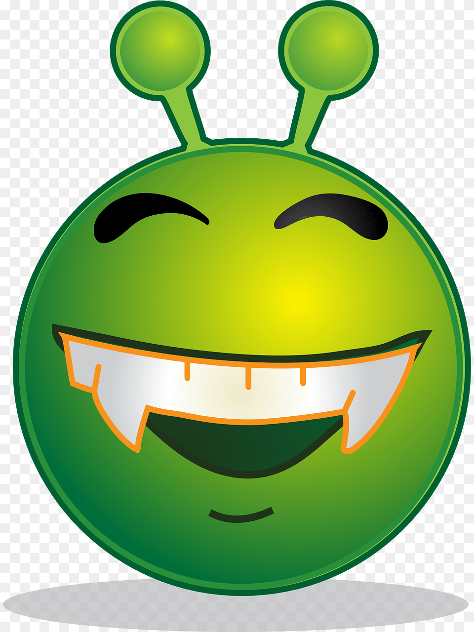 Crazy Alien Transparent Images Smiley Alien, Green, Logo Png Image