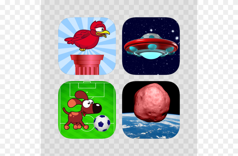 Crazy Bird Asteroids Attack Save The Dog Tap The Cartoon, Ball, Football, Soccer, Soccer Ball Free Transparent Png