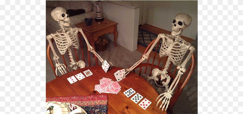Crazy Bonez Halloween, Dining Table, Furniture, Skeleton, Table Png Image