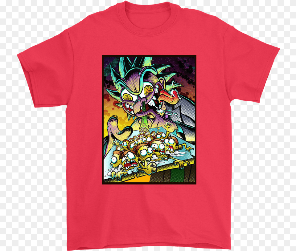 Crazy Cocaine Rick And Morty Sanchez Shirts Game Dog T Shirt, Clothing, T-shirt, Adult, Female Free Png Download