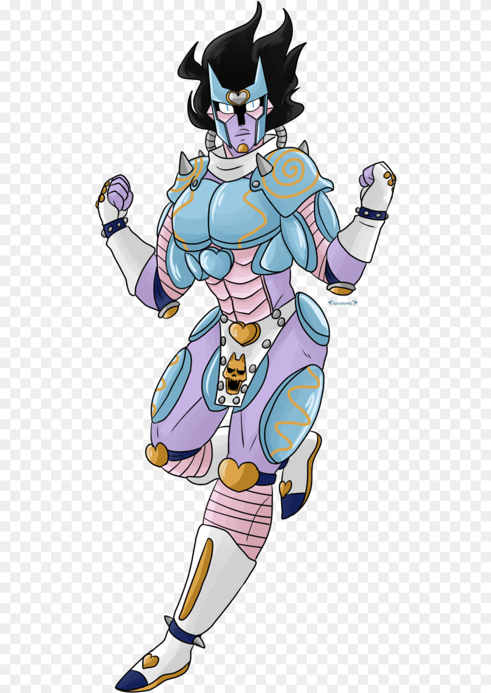 Crazy Diamond X Killer Queen Star Crazy Diamond And Star Platinum, Book, Comics, Publication, Person Png