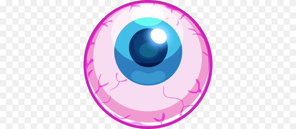 Crazy Eye Agar Io Skin New 2018, Sphere, Disk Free Png Download