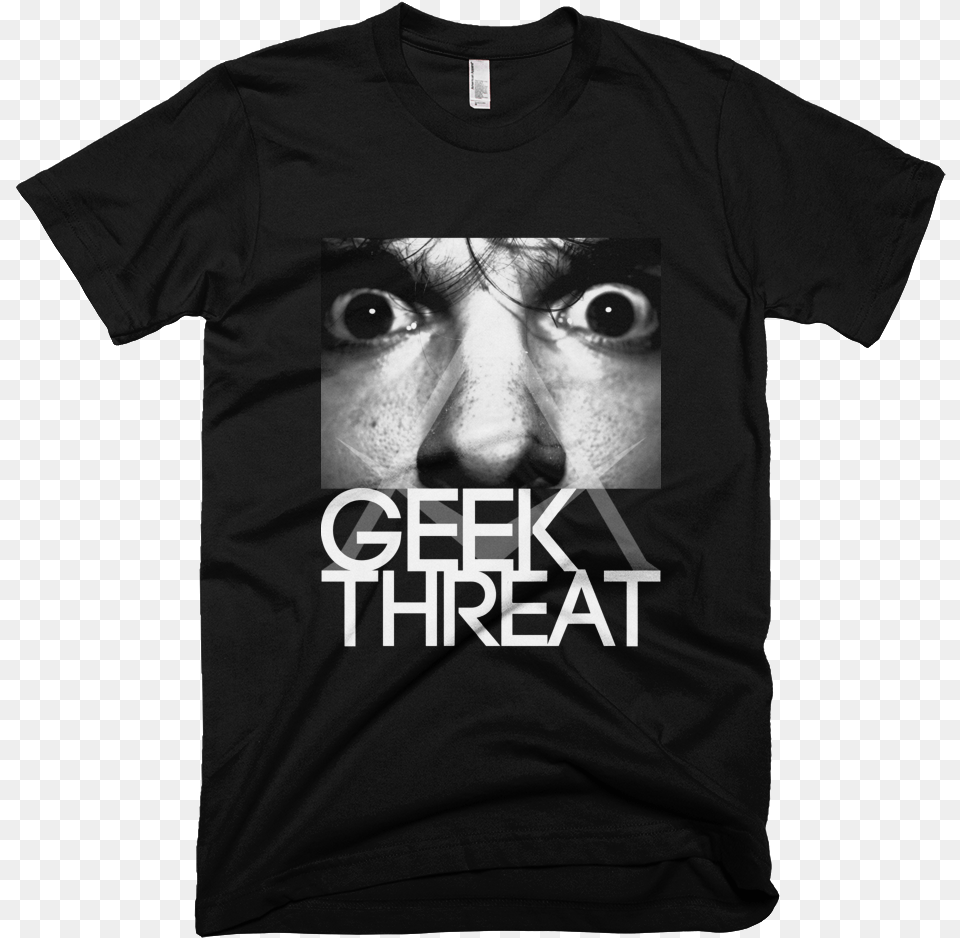 Crazy Eyed Threat Portable Network Graphics, Clothing, T-shirt, Adult, Male Free Png Download