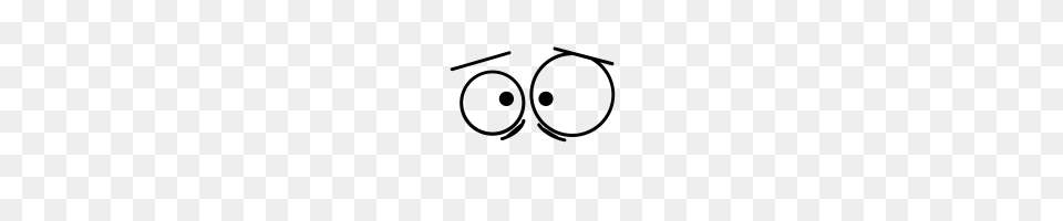 Crazy Eyes Image, Gray Png