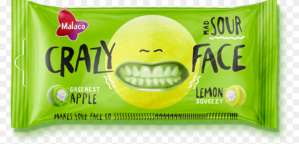 Crazy Face Gives You What It Promises As Your Face Snack, Ball, Sport, Tennis, Tennis Ball Free Transparent Png