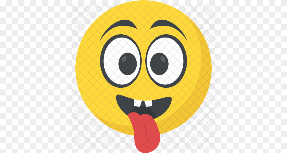 Crazy Face Icon Of Flat Style Icon Free Png Download