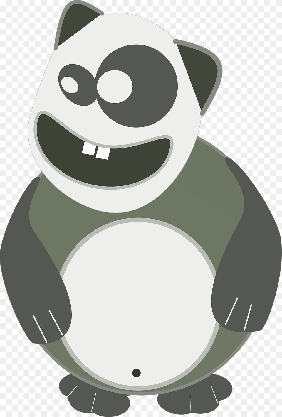 Crazy Face Panda Clipart, Animal, Fish, Sea Life, Shark Free Png