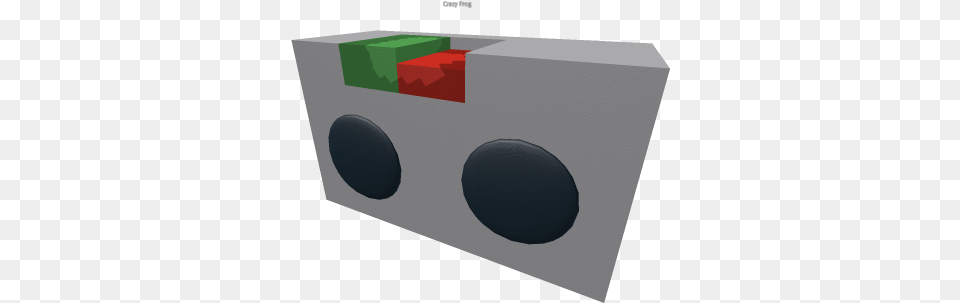 Crazy Frog Axel F Roblox Box, Electronics, Speaker Png