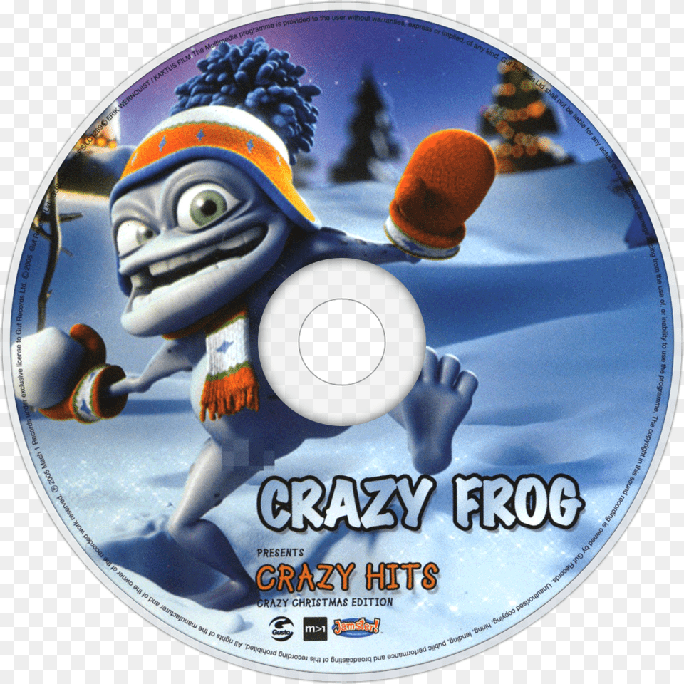 Crazy Frog Crazy Frog, Disk, Dvd Free Png Download