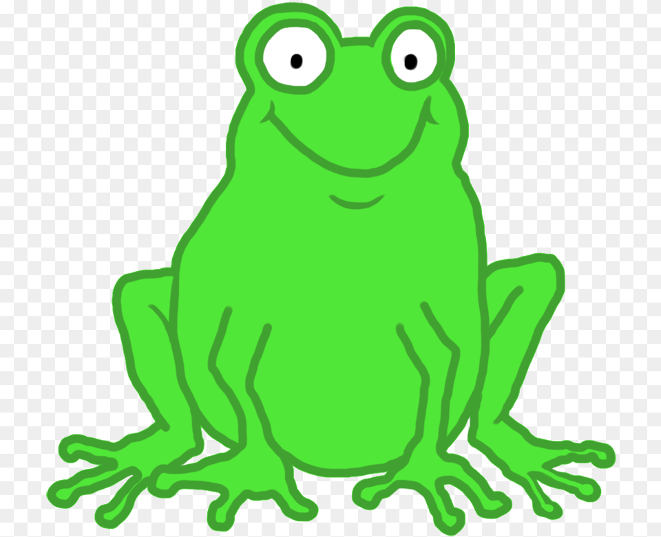 Crazy Frog Looking At You Clipart Transparent Background Frog, Amphibian, Animal, Wildlife, Bear Free Png