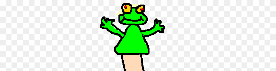 Crazy Frog Puppet, Amphibian, Animal, Wildlife, Person Free Png