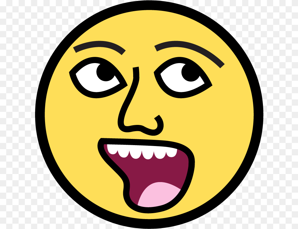 Crazy Happy Face Nganga Clipart Image With No Nganga Clipart, Head, Person Free Png