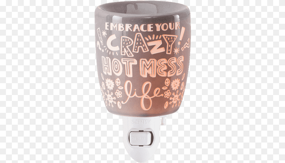 Crazy Hot Mess Scentsy Warmer Png