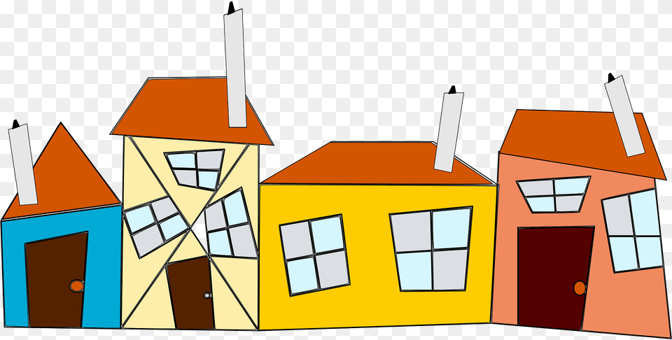 Crazy Houses Clipart, Architecture, Outdoors, Shelter, Building Free Transparent Png