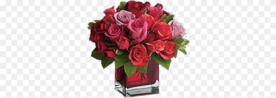 Crazy In Love Bouque Madly In Love Bouquet With Red Roses Premium Anniversary, Rose, Plant, Flower Bouquet, Flower Arrangement Free Png Download