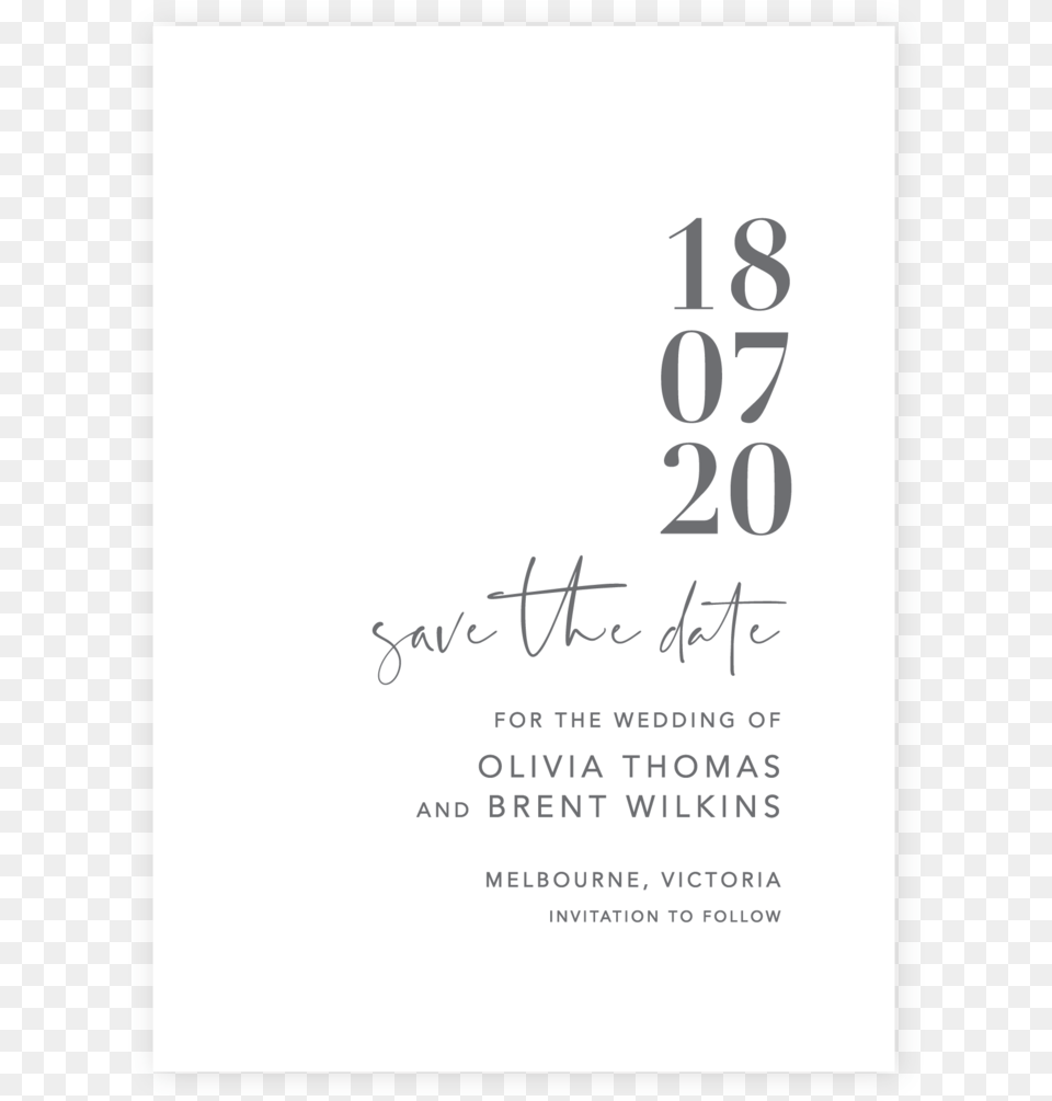 Crazy In Love Save Date Charcoal Print On White Card Calligraphy, Text, Advertisement, Poster Free Transparent Png