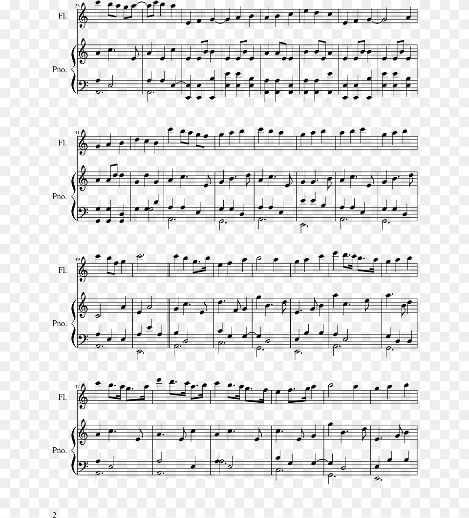 Crazy Man Michael Sheet Music 3 Of 6 Pages Live Wire, Gray Free Transparent Png
