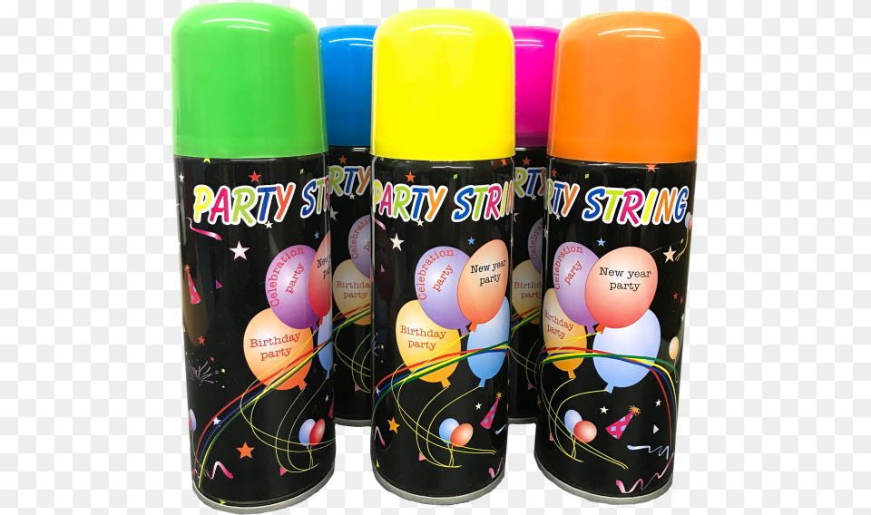 Crazy Ribbon Spray Water Bottle, Tin, Can, Spray Can, Balloon Free Png