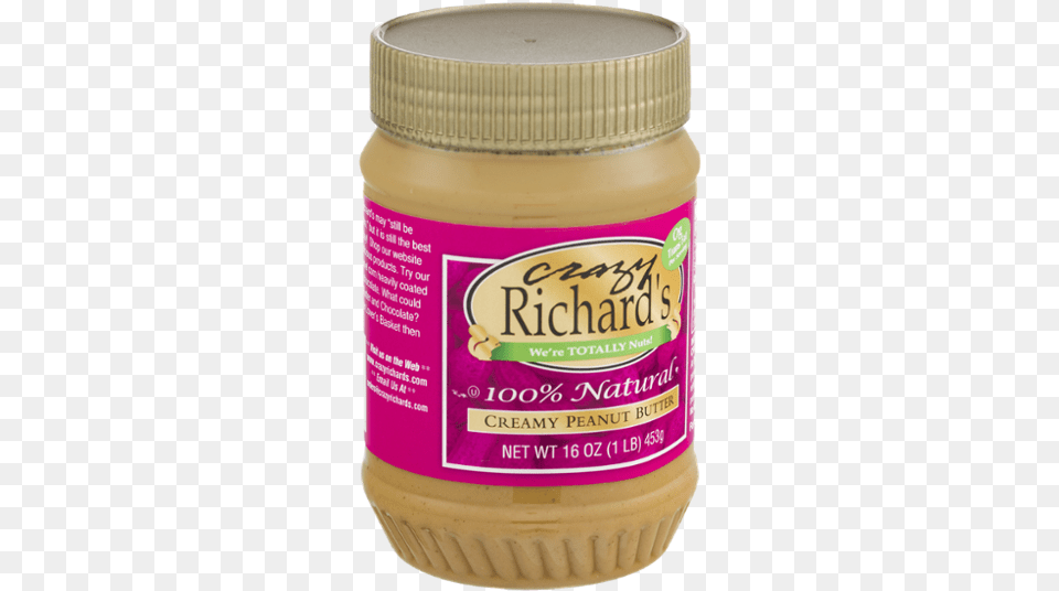 Crazy Richard39s All Natural Cashew Butter 11 Oz, Food, Peanut Butter, Ketchup Free Png