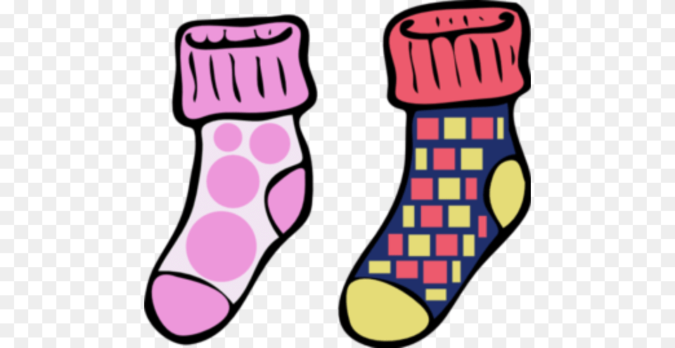 Crazy Sock Day School Spirit Dress Up Week Coronado Middle School, Clothing, Hosiery Free Transparent Png