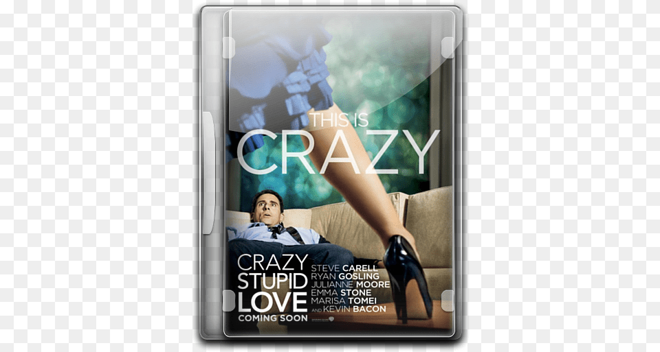 Crazy Stupid Love V3 Icon English Movies 3 Iconset Crazy Stupid Love Movie Poster, Shoe, Clothing, Footwear, High Heel Free Transparent Png