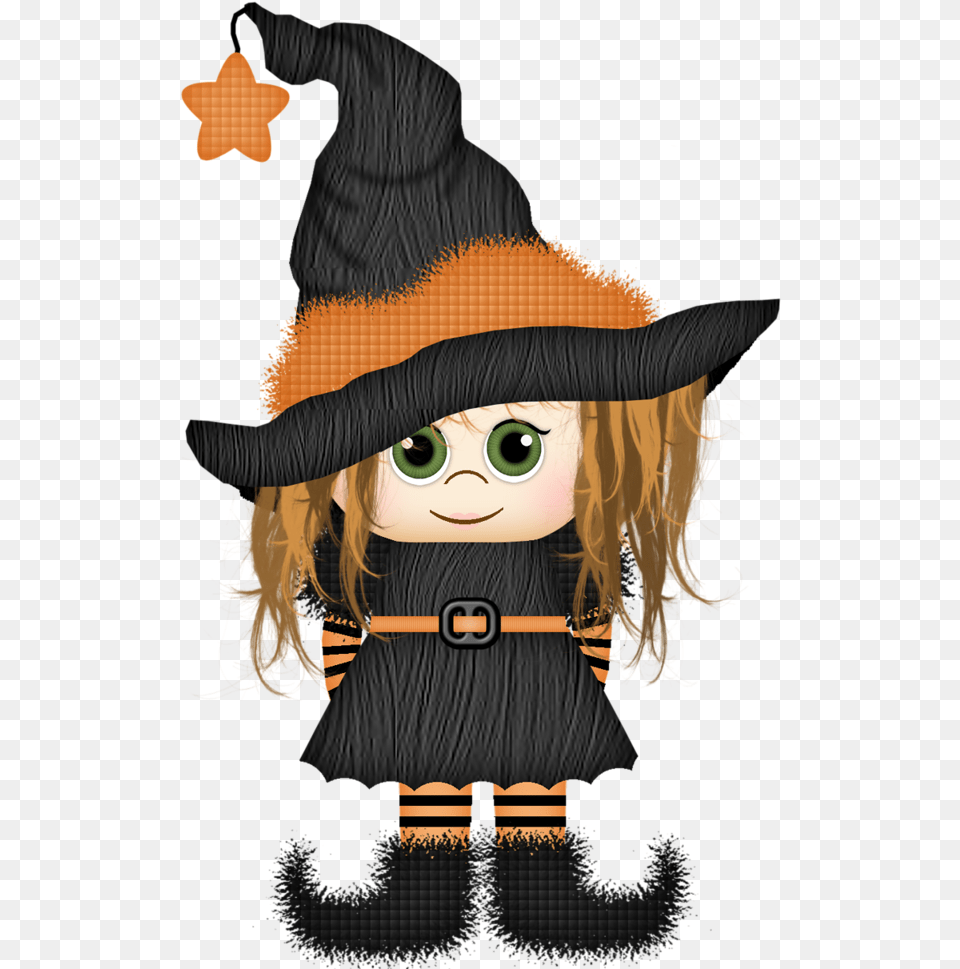 Crazy Witch6 By Karina Brujitas Con Nombres, Clothing, Hat, Baby, Person Free Png Download
