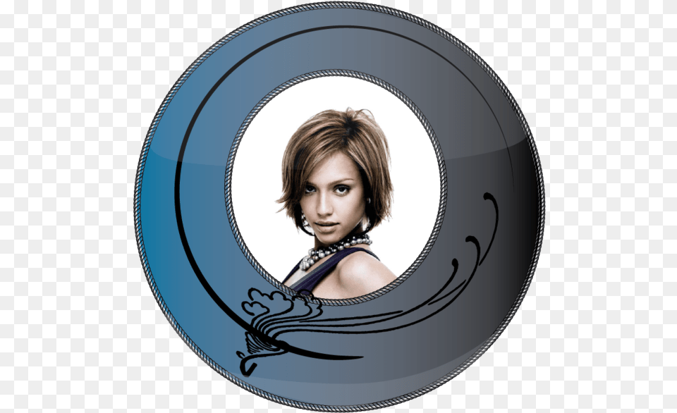 Crculo Jessica Alba White Background, Photography, Adult, Face, Female Free Png Download