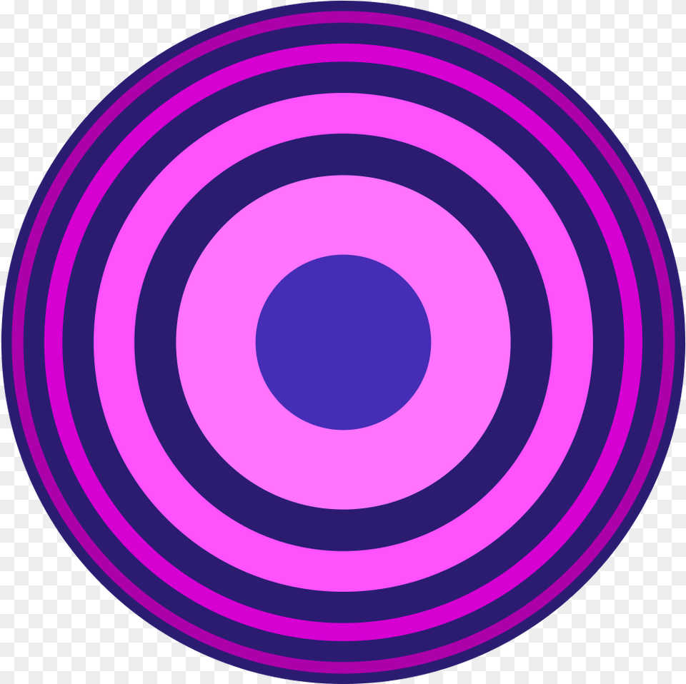 Crculos Concntricos Gradient Septagram, Purple, Spiral, Sphere, Coil Png Image