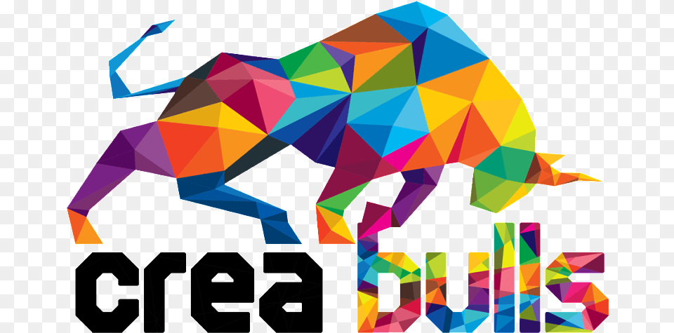 Crea Bulls Logo Bull Logo Logos Graphic Design Inspiration Crea Bulls Logo, Art, Paper, Toy, Kite Free Png