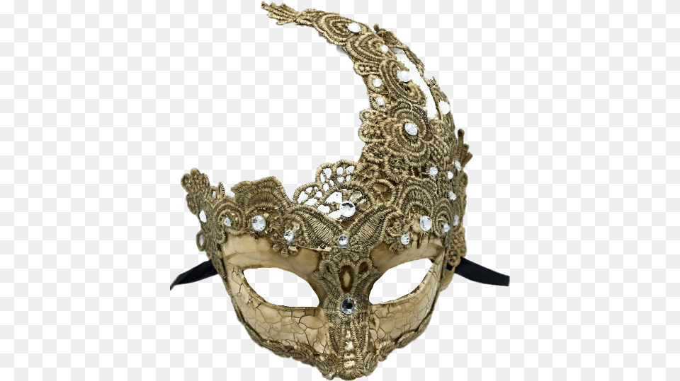 Crealuxe Vintage Gorgeous Venetian Mardigras Masquerade, Mask, Carnival, Crowd, Person Free Png Download