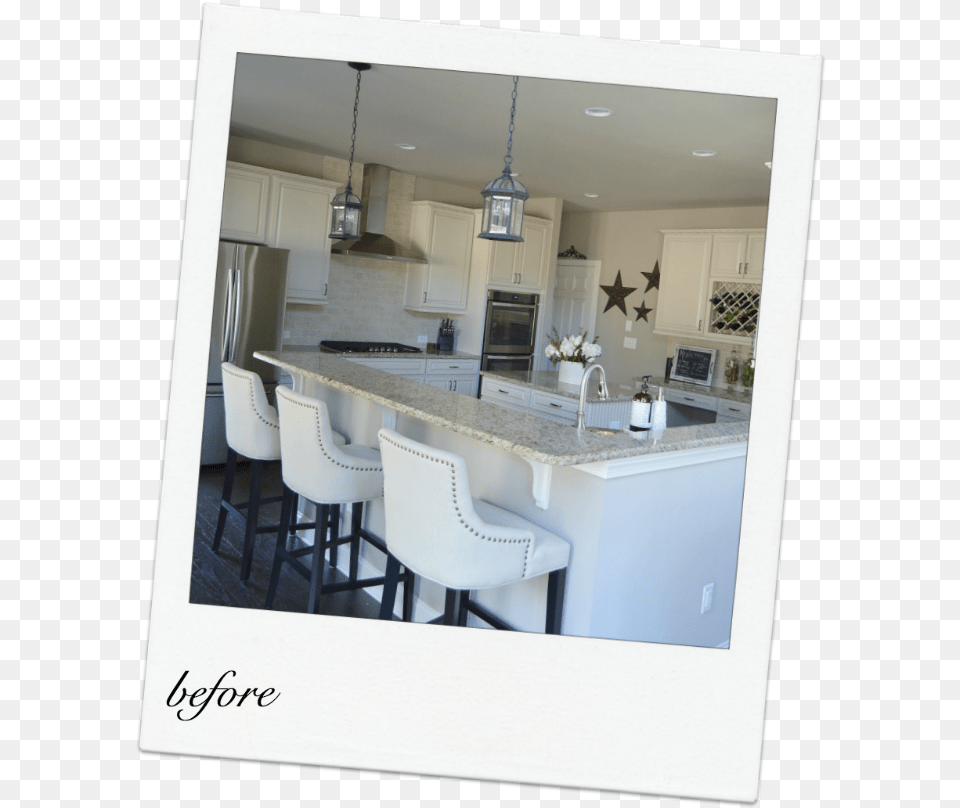 Cream Cabinet Kitchen Makeover Reveal Interior Design, Architecture, Room, Interior Design, Indoors Free Transparent Png