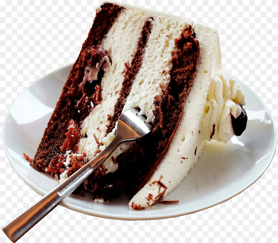 Cream Cake Desert No Background Transparent Transparent Background Elegant Cake, Cutlery, Food, Food Presentation, Fork Free Png Download