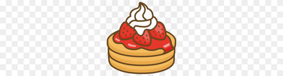 Cream Cheese Fruit Clipart, Whipped Cream, Dessert, Food, Strawberry Png