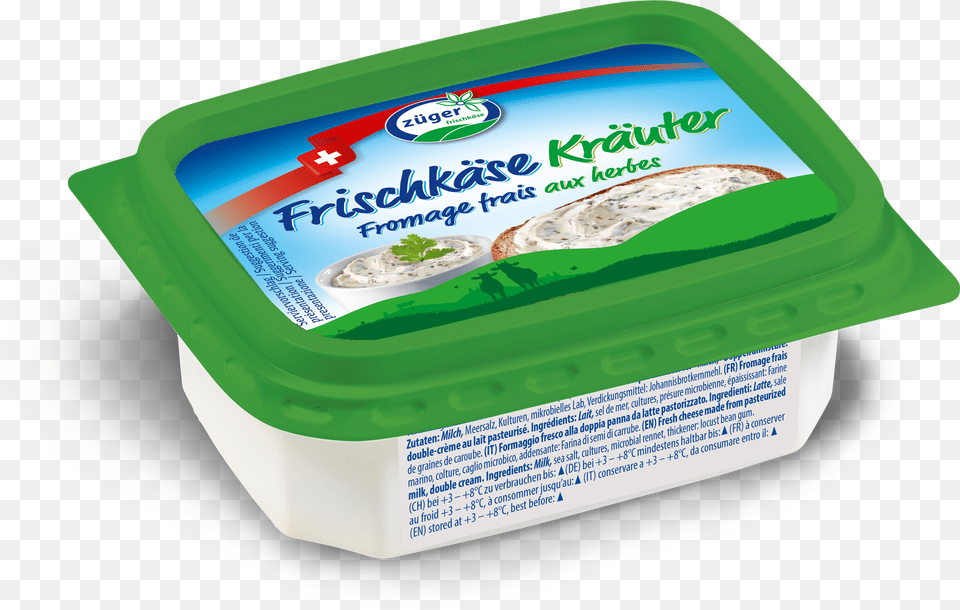 Cream Cheese With Herbs Cheese Free Png Download