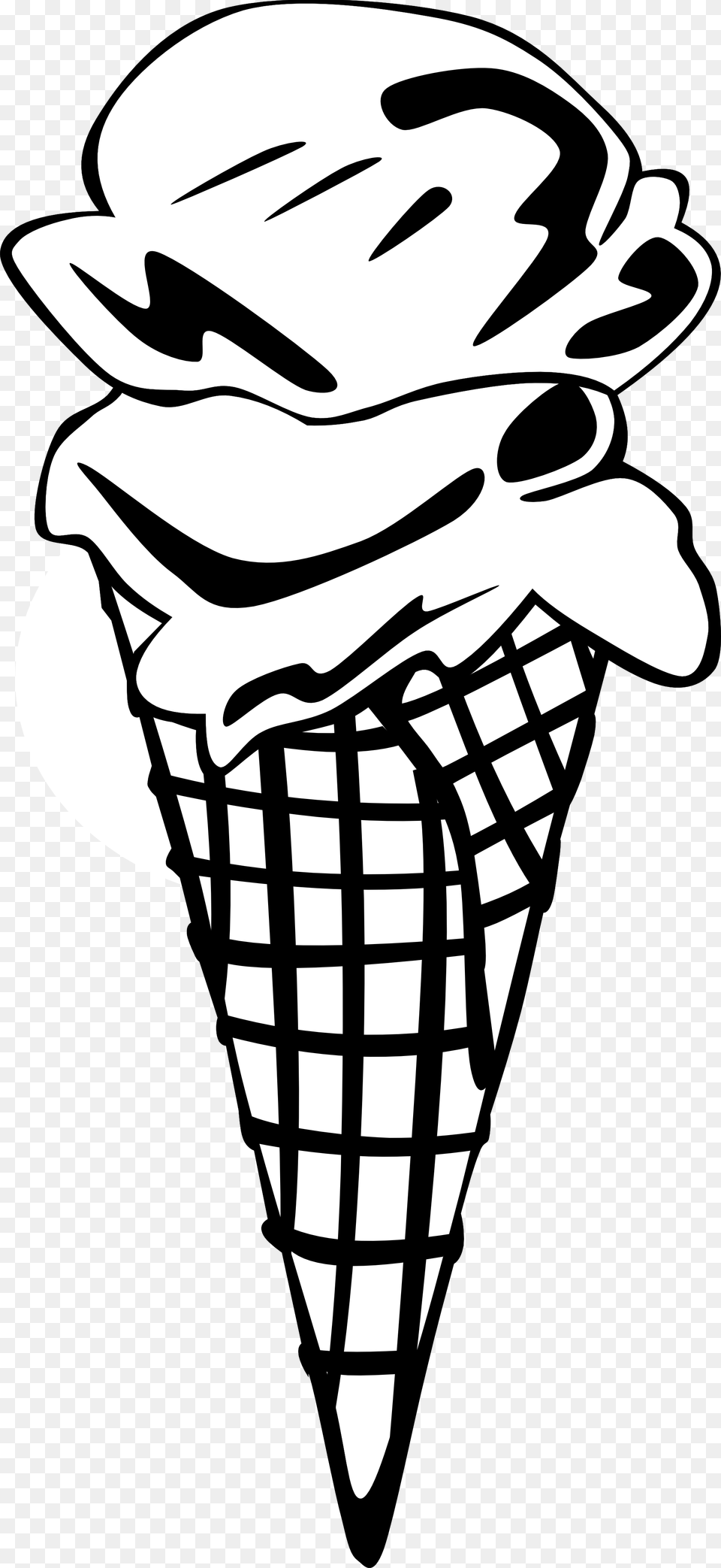 Cream Clipart Black Ice, Dessert, Food, Ice Cream, Stencil Png