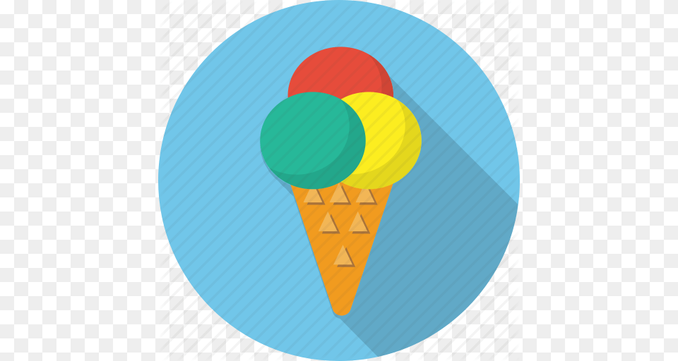 Cream Food Ice Ice Cream Ice Cream Cone Icecream Waffle Cup Icon, Dessert, Ice Cream, Disk Png Image