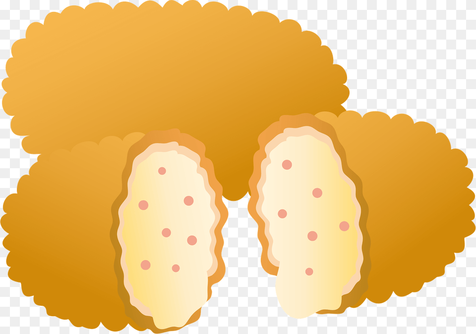 Cream Korokke Food Crab Cream Croquettes Clipart, Face, Head, Person, Dessert Free Transparent Png