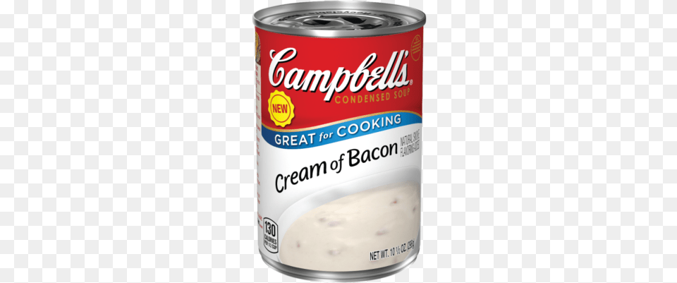 Cream Of Bacon Soup Campbell39s Cream Of Bacon, Tin, Aluminium, Can, Canned Goods Free Png Download