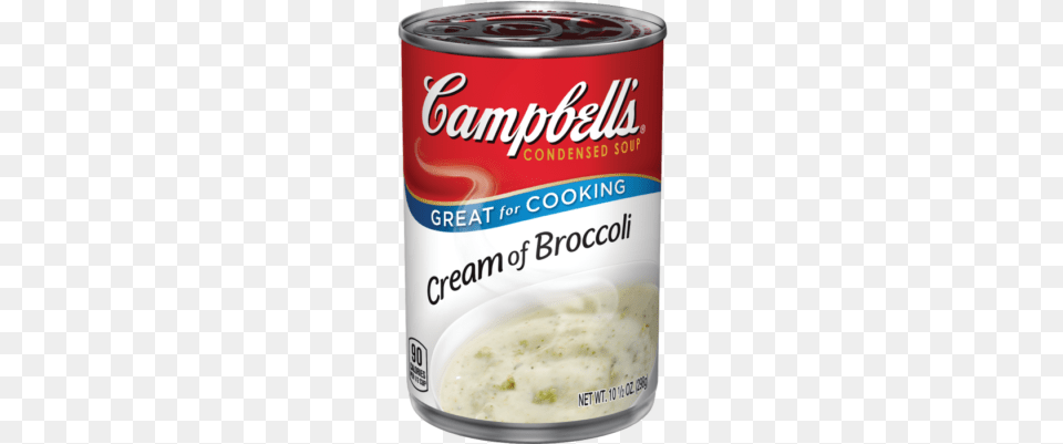 Cream Of Broccoli Soup Campbell39s Cream Of Bacon, Tin, Can, Aluminium, Canned Goods Png Image