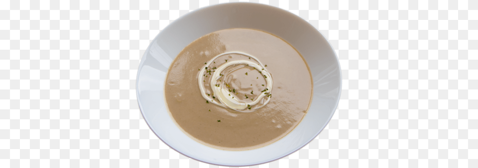 Cream Of Mushroom Soup, Bowl, Dish, Food, Meal Free Png Download