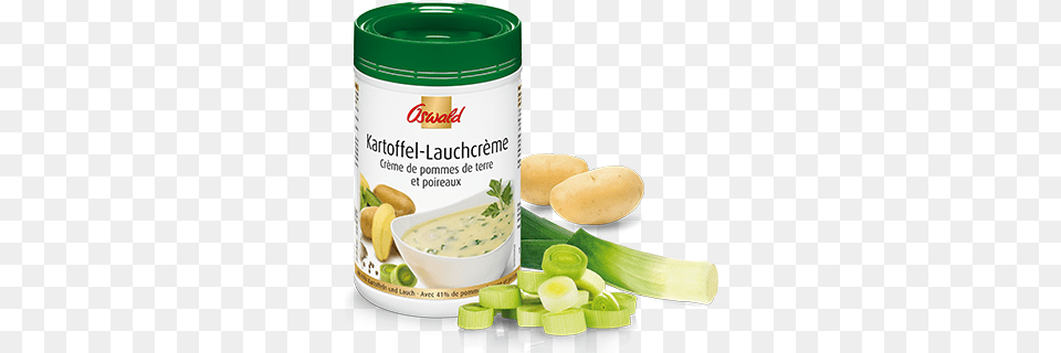 Cream Of Potato Amp Leek Soup Oswald, Food, Plant, Produce, Vegetable Free Transparent Png
