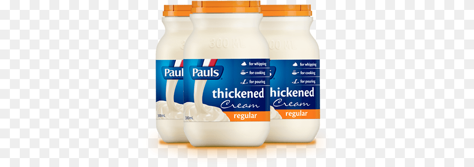 Cream Pauls Thickened Cream, Food, Mayonnaise, Dairy, Dessert Png Image