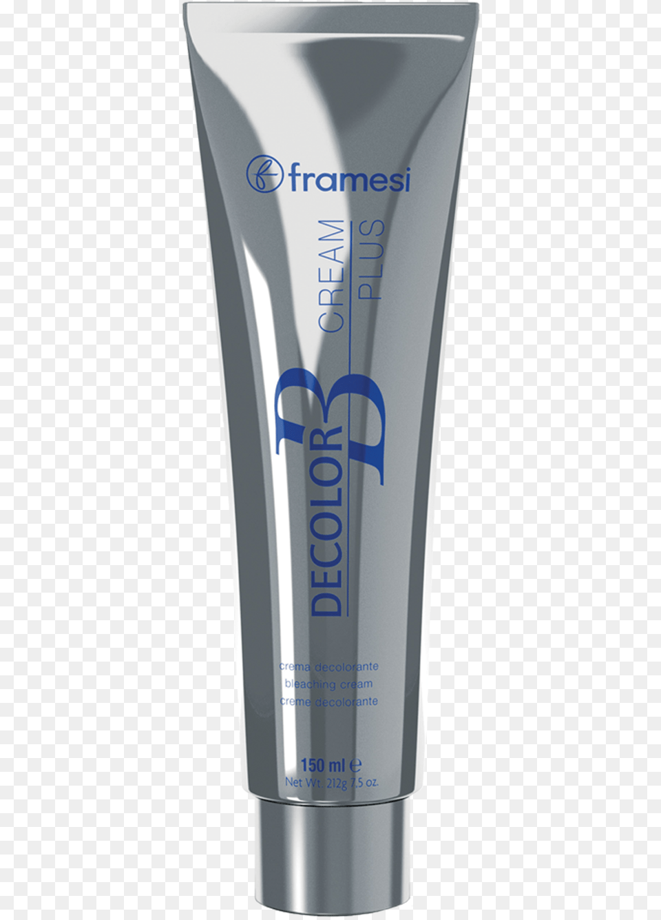 Cream Plus Bleach Decolor B Cream Framesi, Bottle, Lotion, Cosmetics Png Image