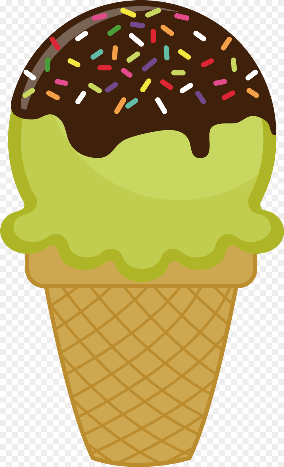 Cream Scoop Clipart Vanilla Ice Ice Cream Clipart, Dessert, Food, Ice Cream, Soft Serve Ice Cream Png Image