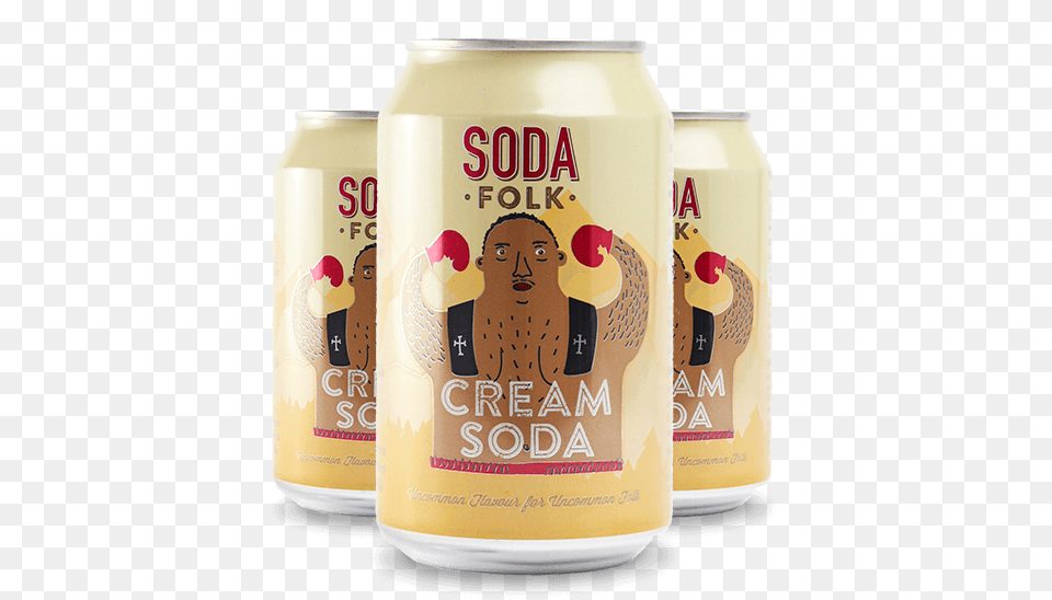 Cream Soda Case Soda Folk Cream Soda, Alcohol, Beer, Beverage, Lager Free Transparent Png