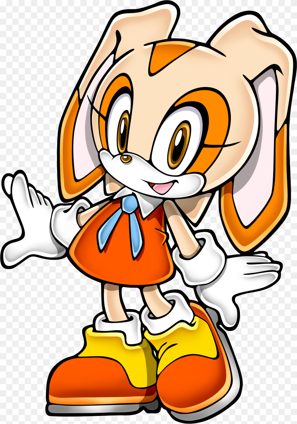 Cream Sonic Advance, Baby, Person, Book, Comics Png Image