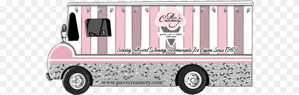 Creamery Commercial Vehicle, Moving Van, Transportation, Van, Machine Png